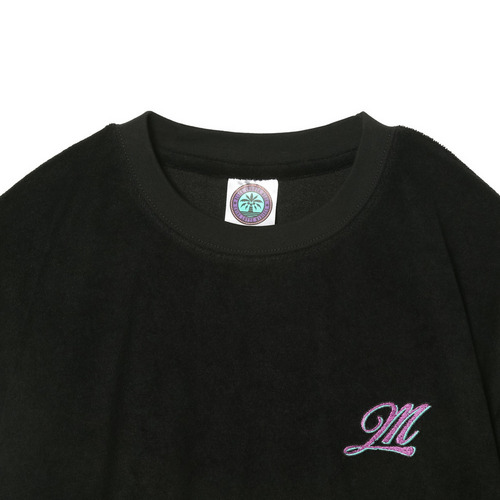 BSWパイル半袖Tシャツ(Mロゴ) 詳細画像 ブラック 3