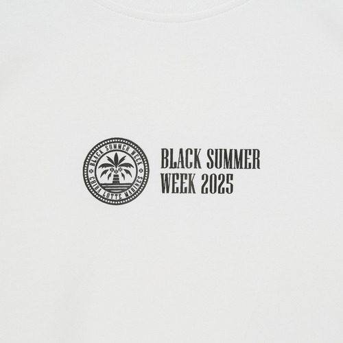 BSW 半袖Tシャツ(テキストロゴ/厚ラバープリント) 詳細画像 ホワイト 6