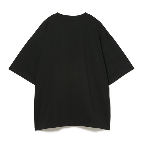 BSW 半袖Tシャツ(テキストロゴ/厚ラバープリント) 詳細画像 ブラック 2