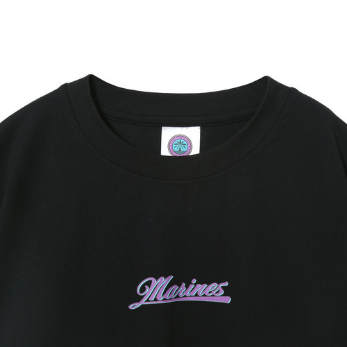 BSW 半袖Tシャツ(背面ビッグサークルロゴ) 詳細画像 ブラック 3