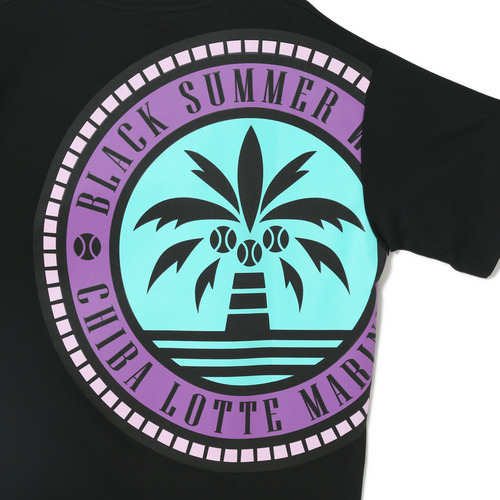 BSW 半袖Tシャツ(背面ビッグサークルロゴ) 詳細画像 ブラック 7