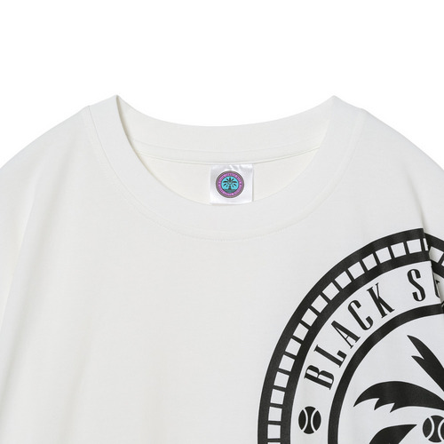 BSW 半袖Tシャツ(繋ぎプリント) 詳細画像 ホワイト 3