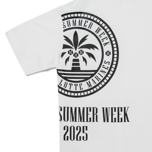 BSW 半袖Tシャツ(繋ぎプリント) 詳細画像 ホワイト 7