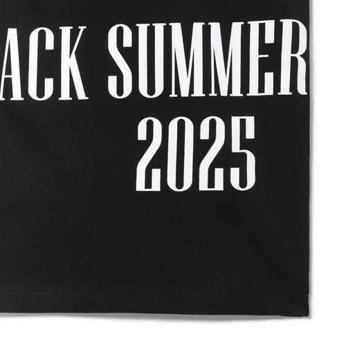 BSW 半袖Tシャツ(繋ぎプリント) 詳細画像 ブラック 5