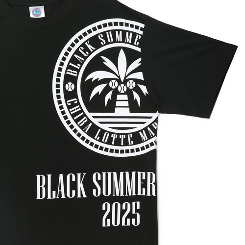 BSW 半袖Tシャツ(繋ぎプリント) 詳細画像 ブラック 6