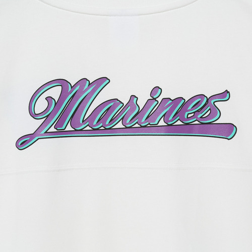 BSWフットボールTシャツ（背面Marinesロゴ） 詳細画像 ホワイト 14