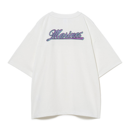 BSWフットボールTシャツ（背面Marinesロゴ） 詳細画像 ホワイト 9