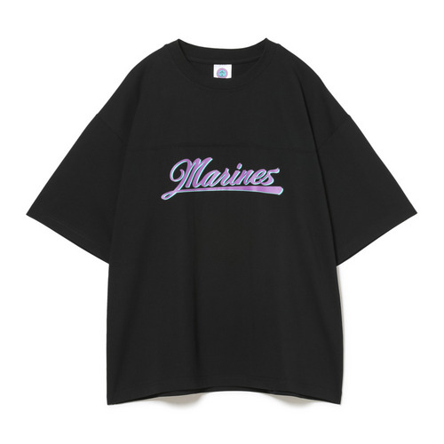 BSWフットボールTシャツ（Marinesロゴ） 詳細画像 ブラック 1