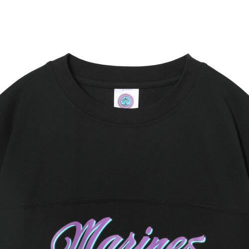 BSWフットボールTシャツ（Marinesロゴ） 詳細画像 ブラック 3