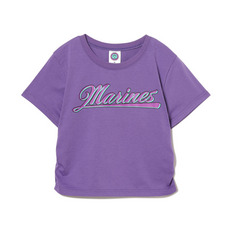 BSWレディース サイドギャザーTシャツ