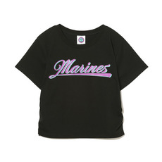 BSWレディース サイドギャザーTシャツ