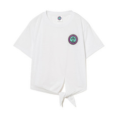 BSWレディース 裾結びTシャツ 詳細画像
