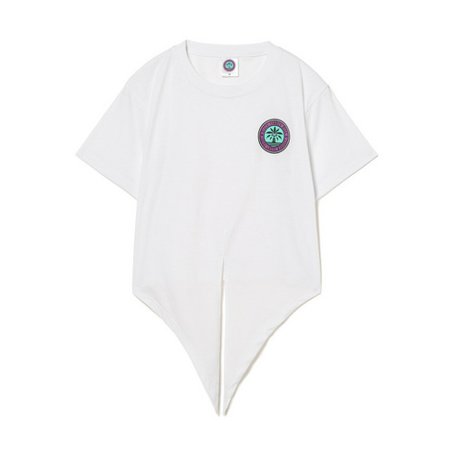 BSWレディース 裾結びTシャツ 詳細画像 ホワイト 2