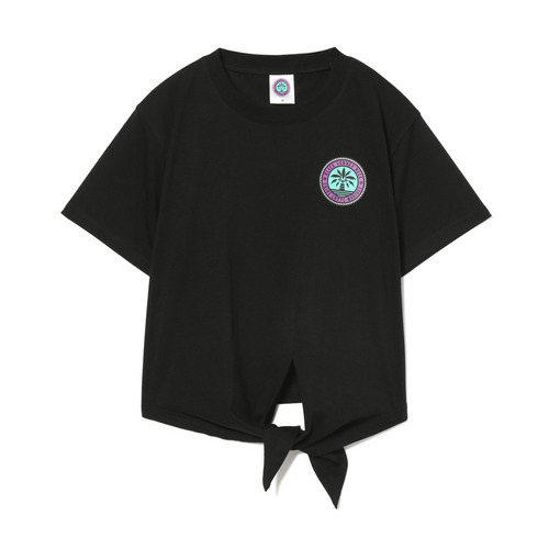 BSWレディース 裾結びTシャツ 詳細画像 ブラック 1