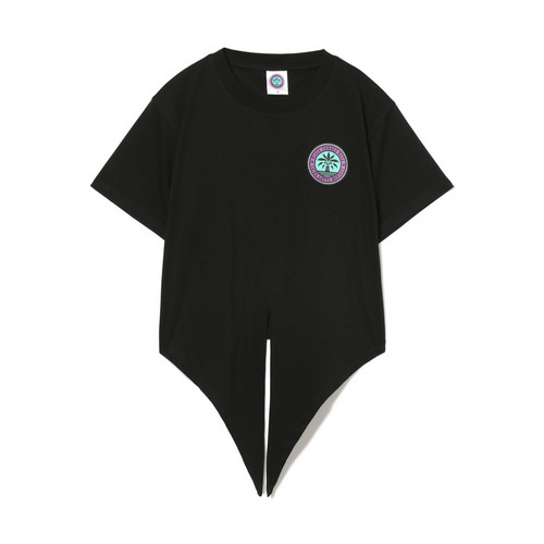 BSWレディース 裾結びTシャツ 詳細画像 ブラック 2