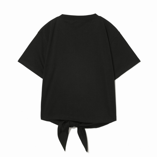 BSWレディース 裾結びTシャツ 詳細画像 ブラック 4