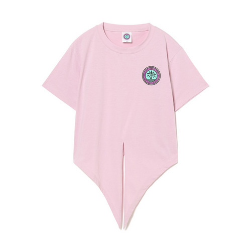 BSWレディース 裾結びTシャツ 詳細画像 レトロピンク 2