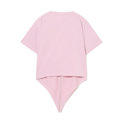 BSWレディース 裾結びTシャツ 詳細画像 レトロピンク 3