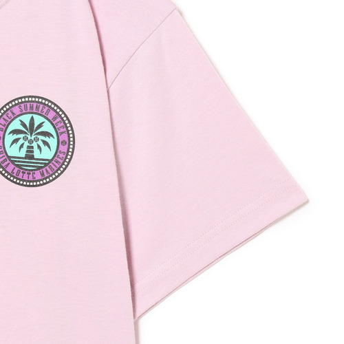 BSWレディース 裾結びTシャツ 詳細画像 レトロピンク 6
