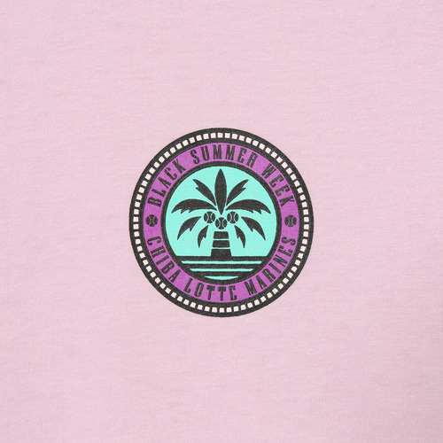 BSWレディース 裾結びTシャツ 詳細画像 レトロピンク 9