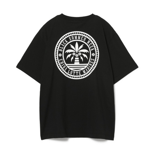 BSW半袖Tシャツ(サークルロゴ/ルミナスプリント) 詳細画像 ブラック 1