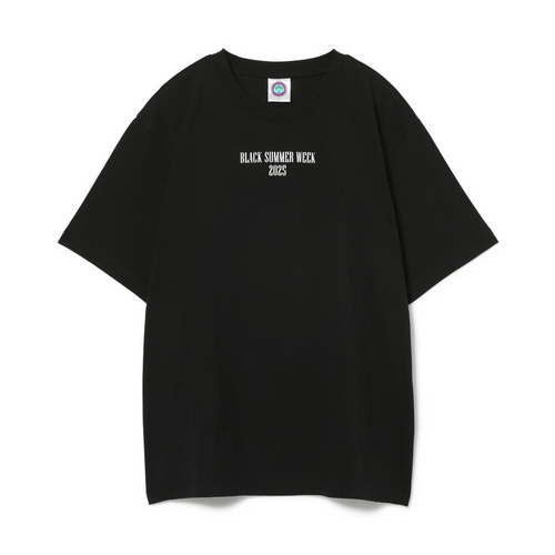 BSW半袖Tシャツ(サークルロゴ/ルミナスプリント) 詳細画像 ブラック 2