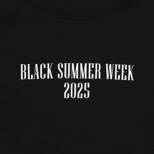 BSW半袖Tシャツ(サークルロゴ/ルミナスプリント) 詳細画像 ブラック 6