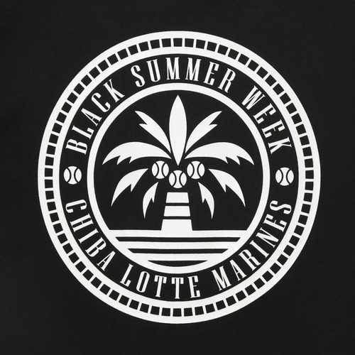 BSW半袖Tシャツ(サークルロゴ/ルミナスプリント) 詳細画像 ブラック 7