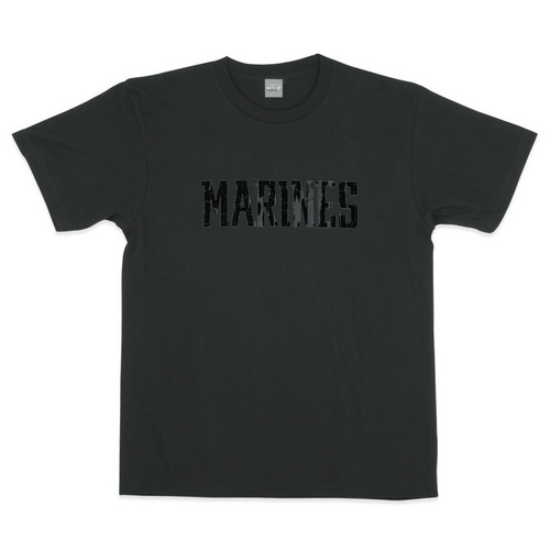 NCE2025 Tシャツ(MARINES/フロッキー) 詳細画像 ブラック 1