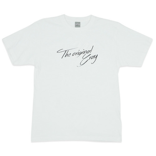 NCE2025 Tシャツ(The original gray筆記体) 詳細画像 ホワイト 1