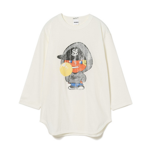 JACKSON MATISSE×MARINES ベースボールTシャツ 詳細画像 ホワイト 1