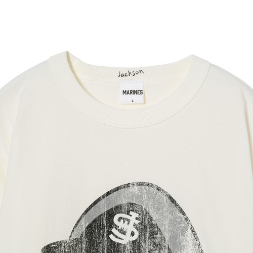 JACKSON MATISSE×MARINES ベースボールTシャツ 詳細画像 ホワイト 3