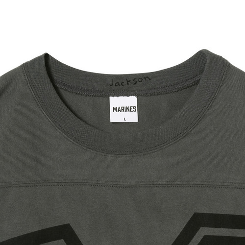 JACKSON MATISSE×MARINES フットボールTシャツ 詳細画像 グレー 3