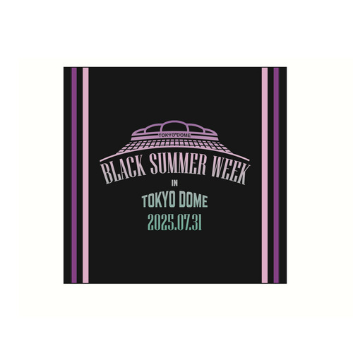 BLACK SUMMER WEEK 2025 IN TOKYO DOME ハンドタオル 詳細画像 1カラー 1