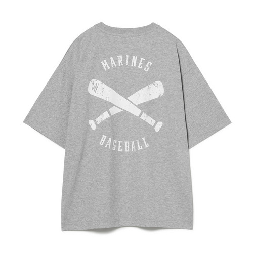 NCE2025 BASEBALLプリントＴシャツ 詳細画像 グレー 2