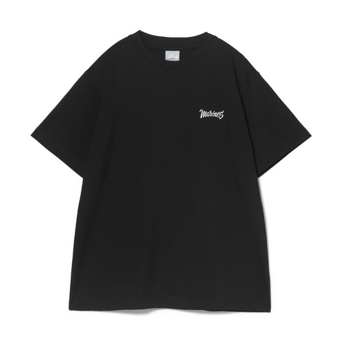 NCE2025 BASEBALLレギュラーフィットプリントＴシャツ 詳細画像 ブラック 1