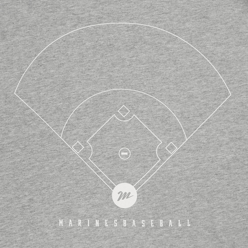 NCE2025 BASEBALLレギュラーフィットプリントＴシャツ 詳細画像 グレー 7