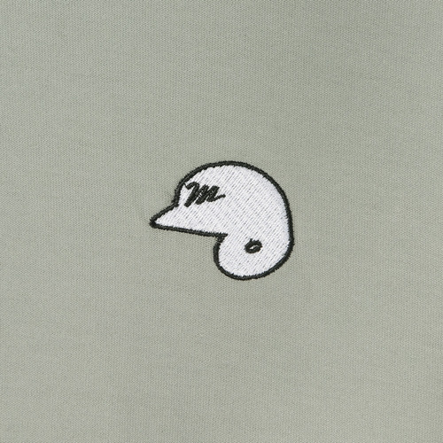 NCE2025 刺繍ライトジップパーカー 詳細画像 グレー 5