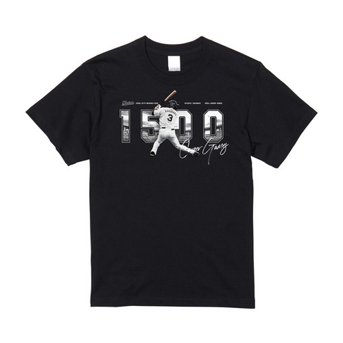 角中勝也選手 1500試合出場記念 Tシャツ 詳細画像 ホワイト 1