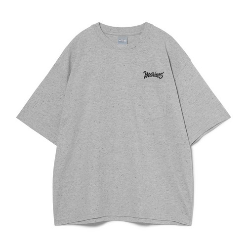 NCE2025 リサイクル刺繍ポケットＴシャツ 詳細画像 グレー 1