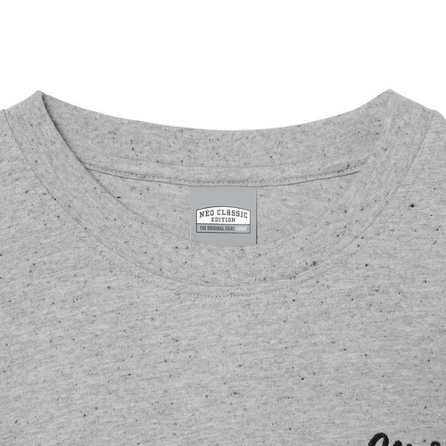 NCE2025 リサイクル刺繍ポケットＴシャツ 詳細画像 グレー 3