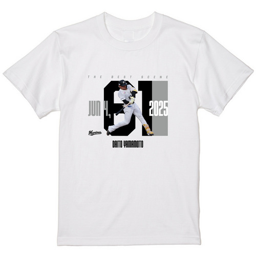 2025ベストシーン Tシャツ(6.4#61山本) 詳細画像 1カラー 1