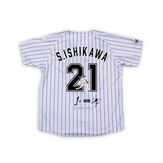 石川柊太投手 マリーンズ移籍後初勝利記念　ユニホーム(DTF加工)