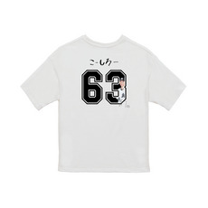 2025選手ニックネーム 半袖BIGTシャツ　ホワイト