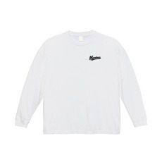 2025選手ニックネーム 長袖BIGTシャツ　ホワイト 詳細画像
