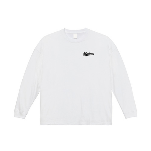 2025選手ニックネーム 長袖BIGTシャツ　ホワイト 詳細画像 1カラー 2