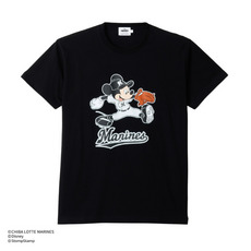 ミッキー/ピッチャーTシャツ