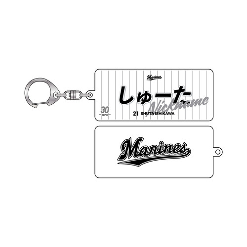 2025選手ニックネーム 選手フェイスタオルデザイン アクリルキーホルダー(ホーム) 詳細画像 1カラー 1