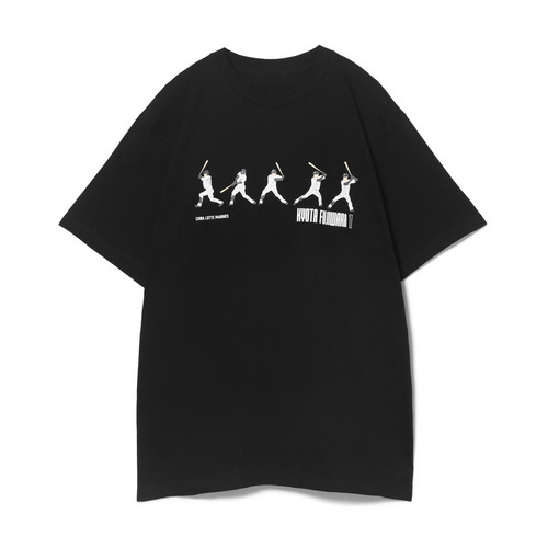 7選手展開 モーションイラストデザインTシャツ #1藤原 詳細画像 ホワイト 2