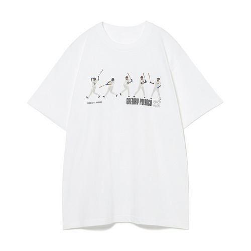 7選手展開 モーションイラストデザインTシャツ #22ポランコ 詳細画像 ホワイト 1